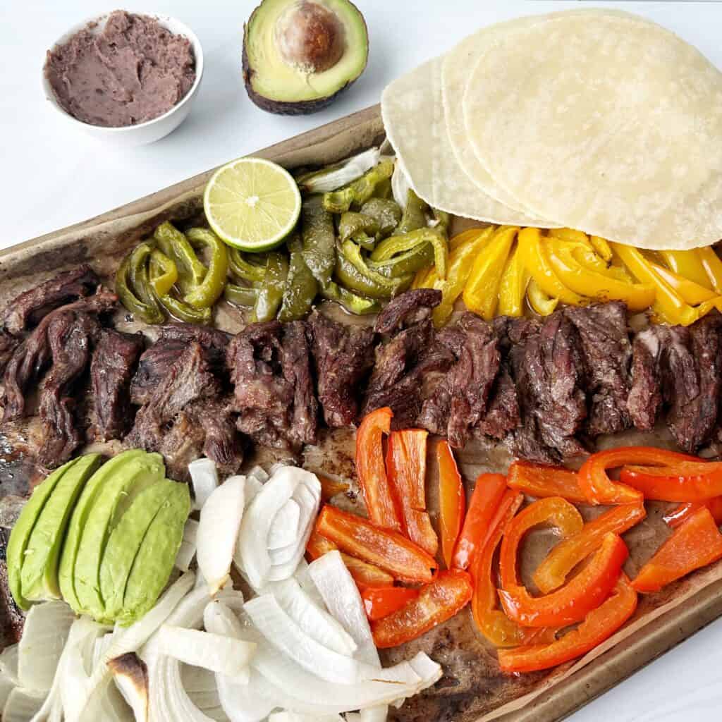 one-pan-steak-fajitas