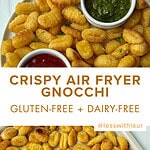 air fryer gnocchi pinterest pin