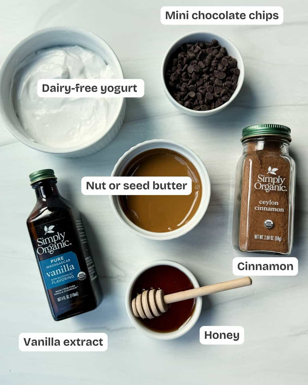 dairy-free fruit dip ingredients