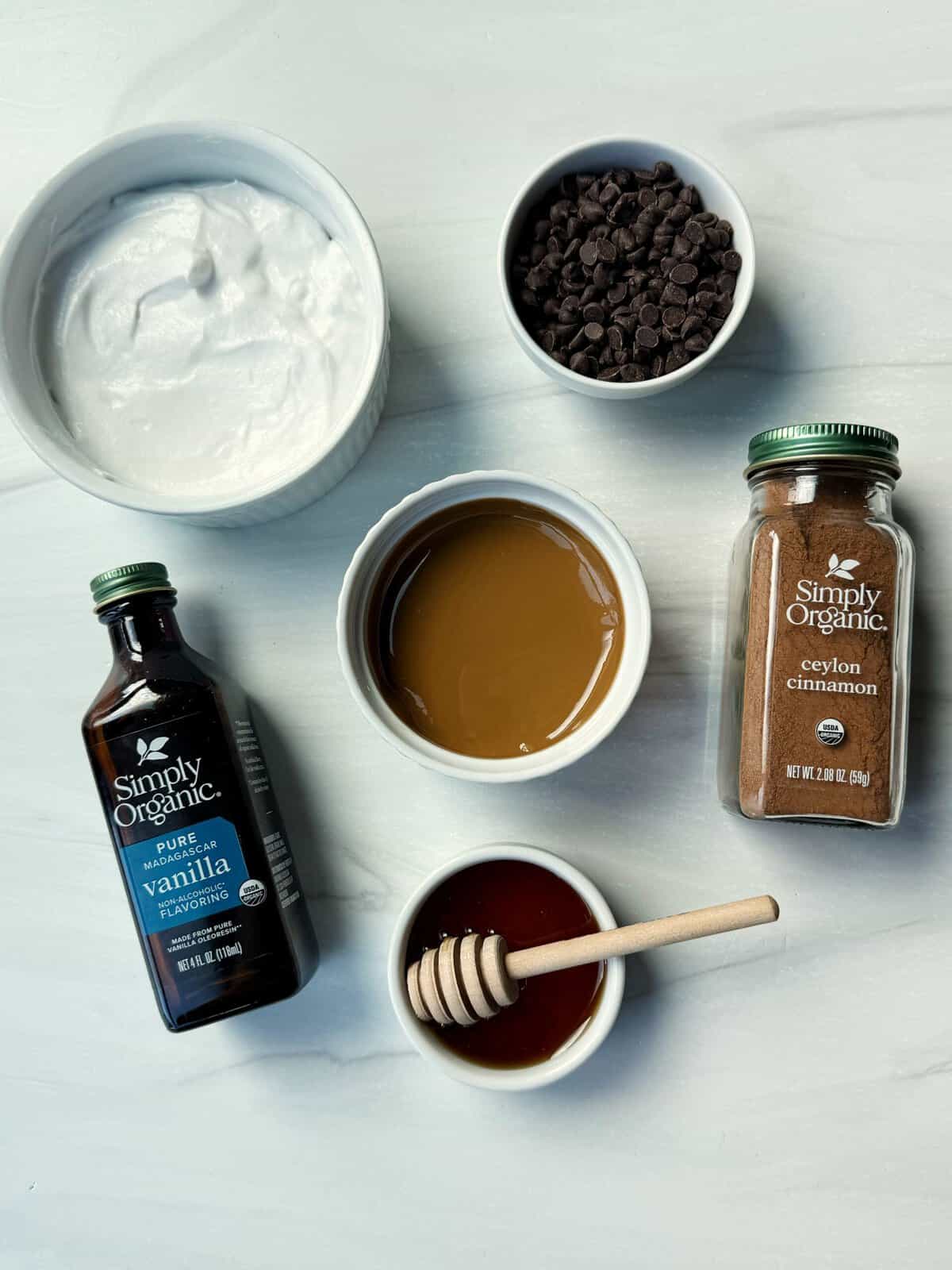 dairy-free fruit dip ingredients