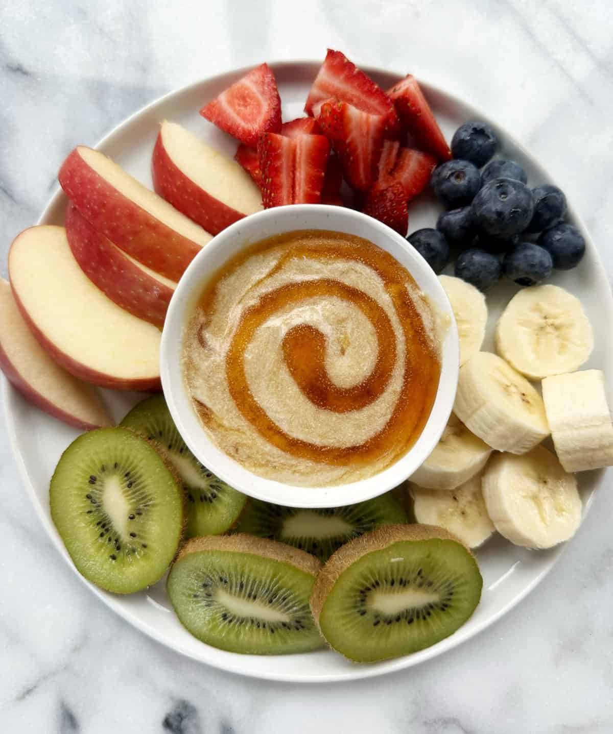 Vegan Fruit Dip - Lesswithlaur