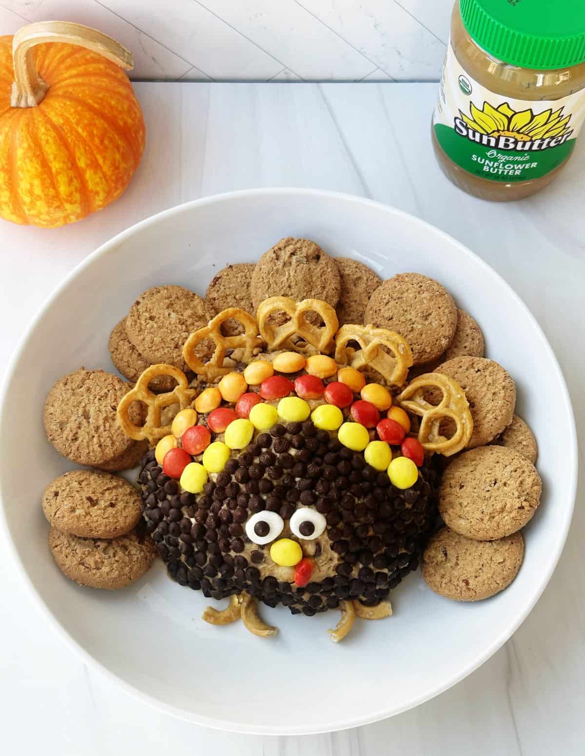 dessert turkey cheese ball 