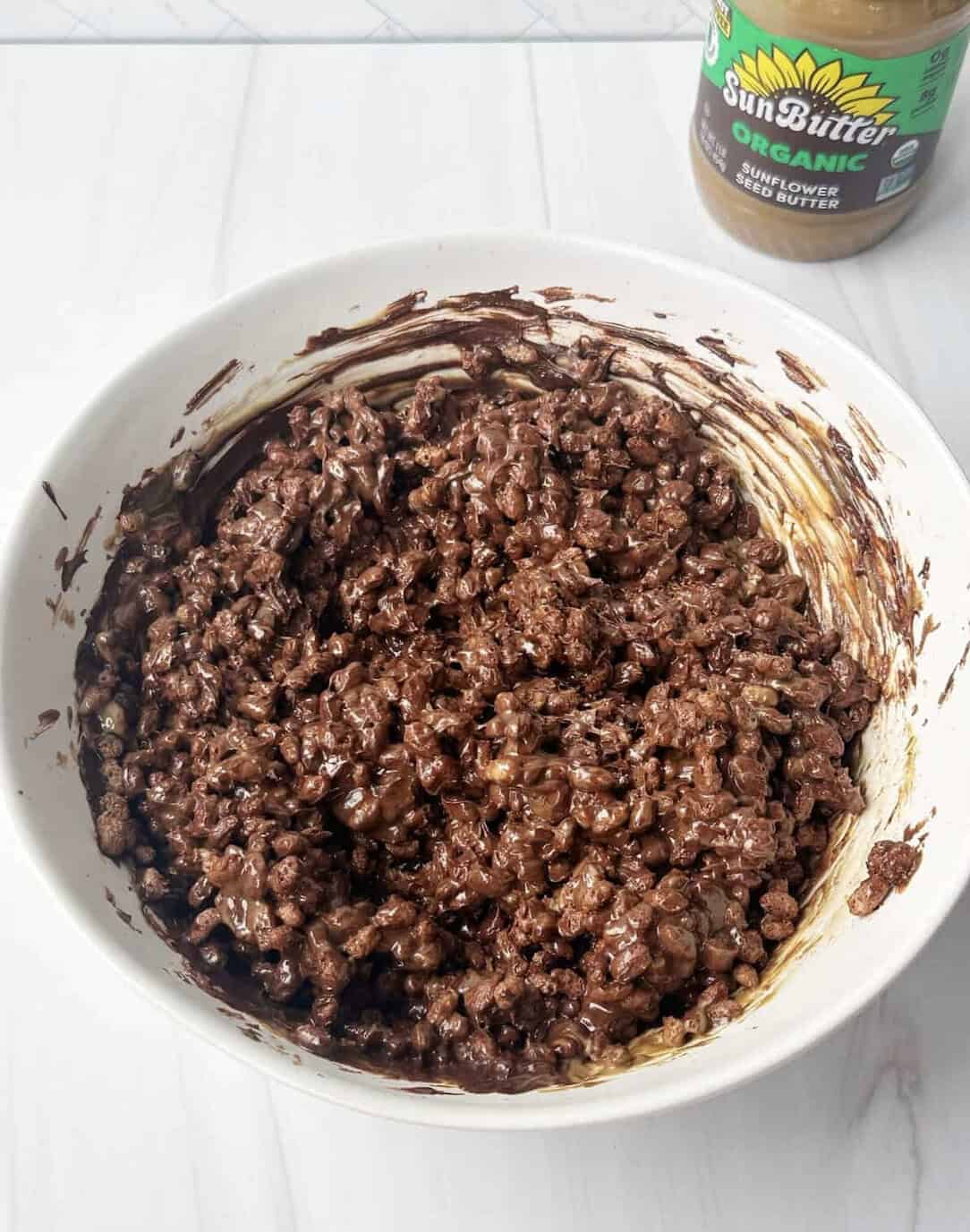 ingredients mixed in a bowl