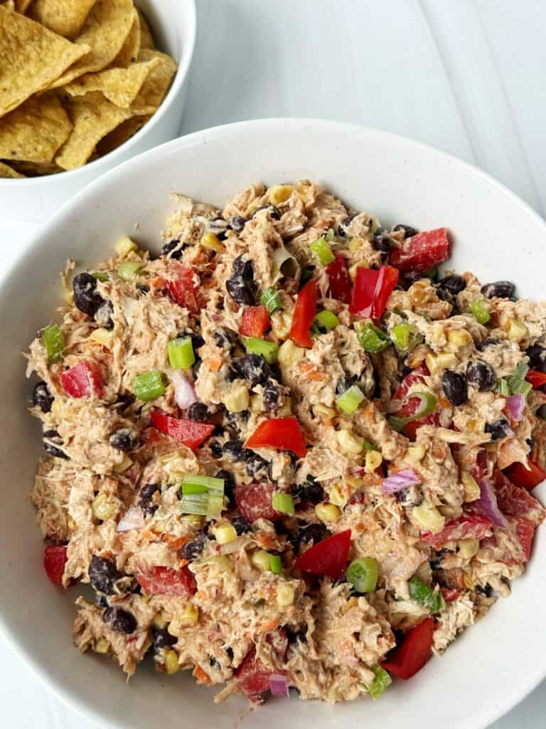 BBQ Ranch Chicken Salad