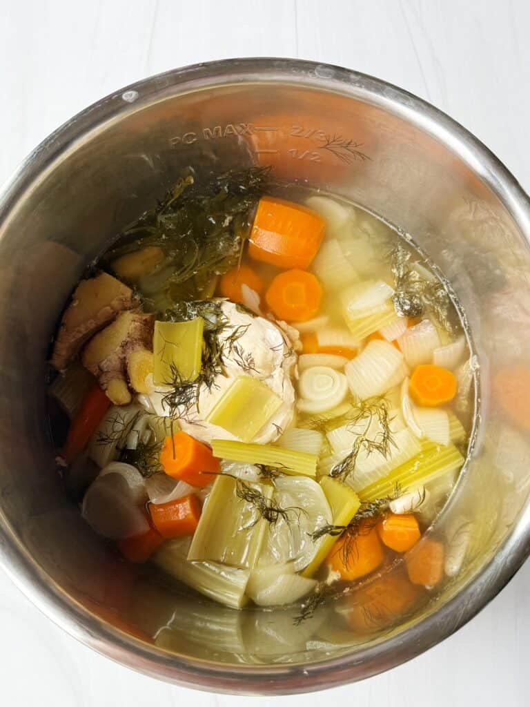 Low histamine broth