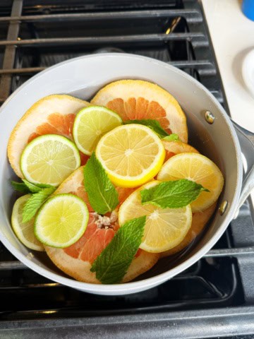 Spring simmer pot