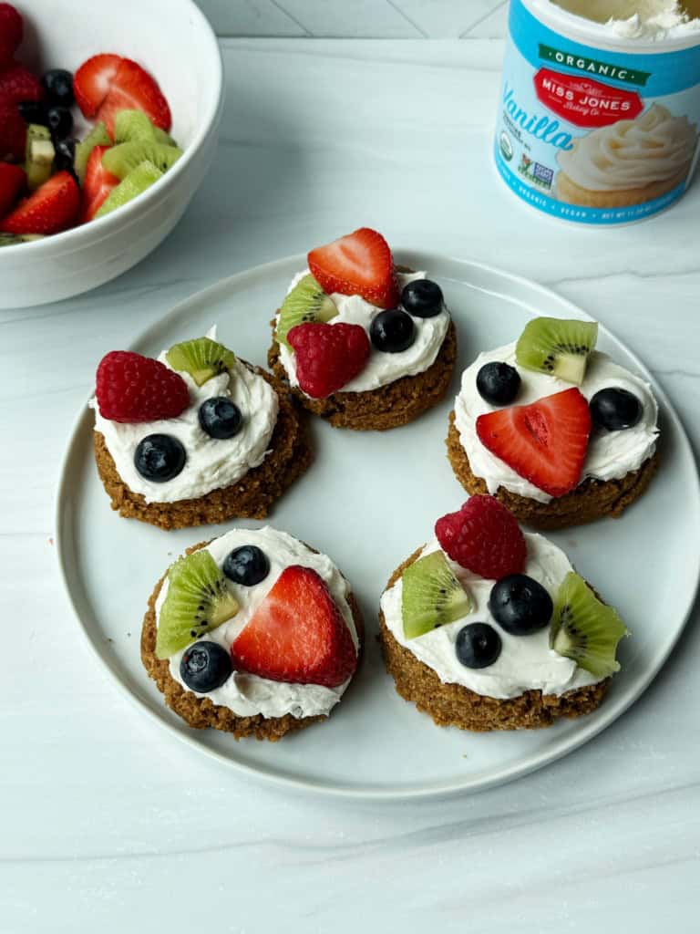 Mini Fruit Pizzas