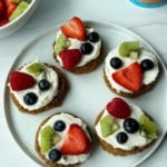 Mini Fruit Pizzas