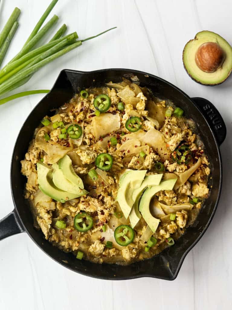 one pan enchilada skillet