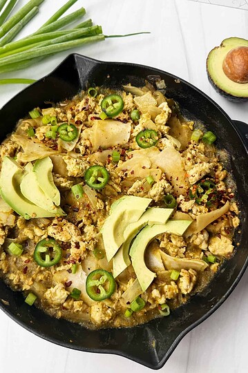 one pan enchilada skillet