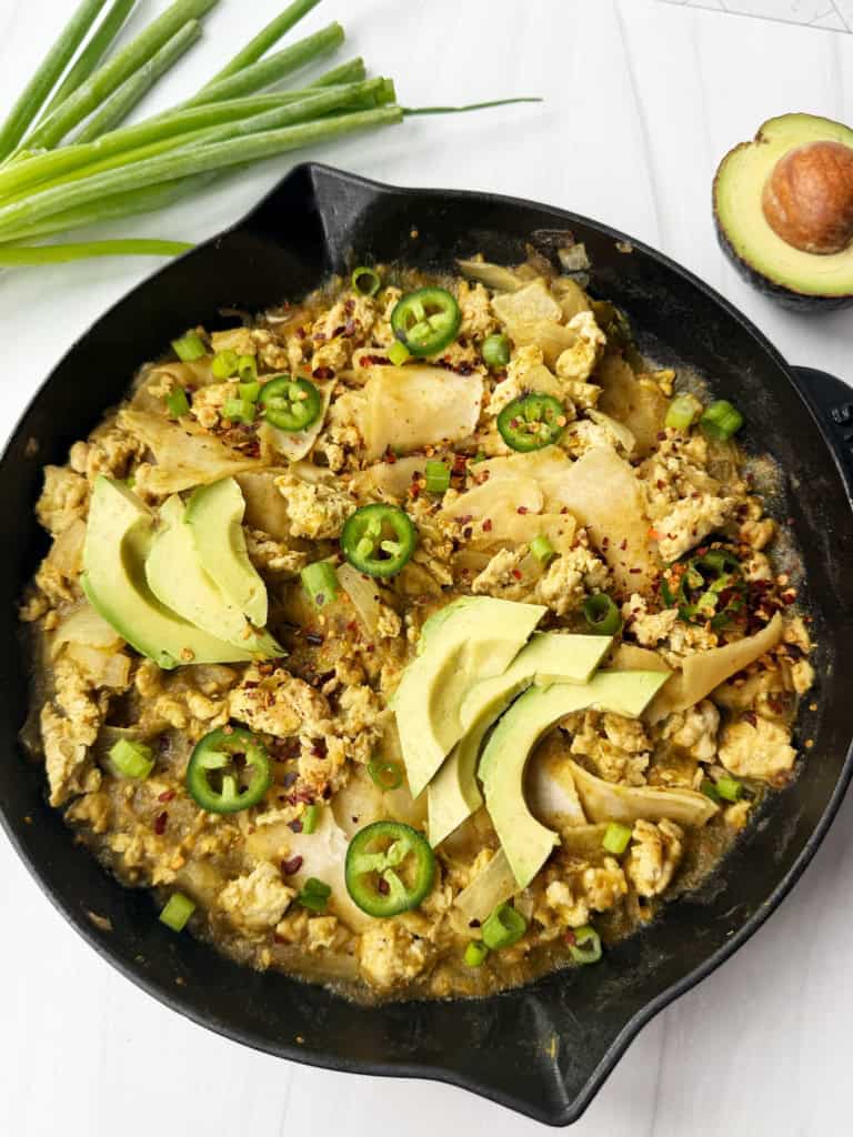 one pan enchilada skillet