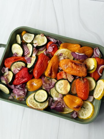 summer roasted vegetables