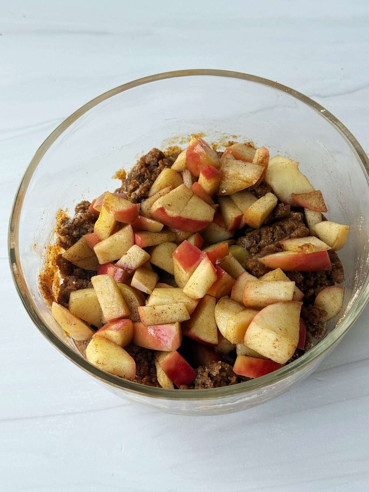 Apple cinnamon blondies