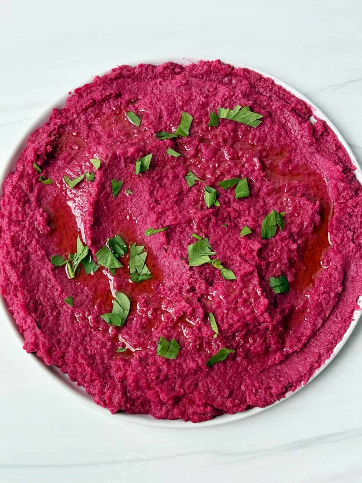 beet hummus without tahini