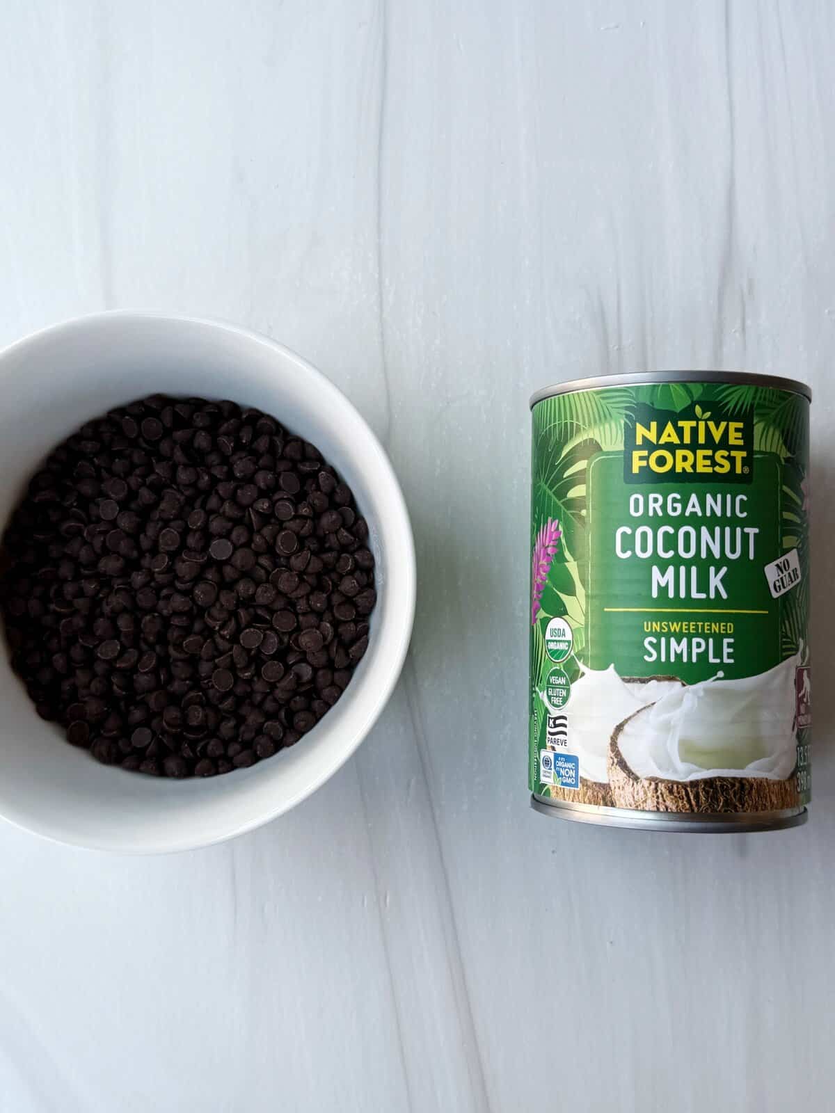 vegan chocolate ganache