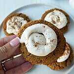 Copycat Crumbl Pumpkin Cookies