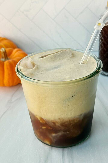 pumpkin spice chai latte