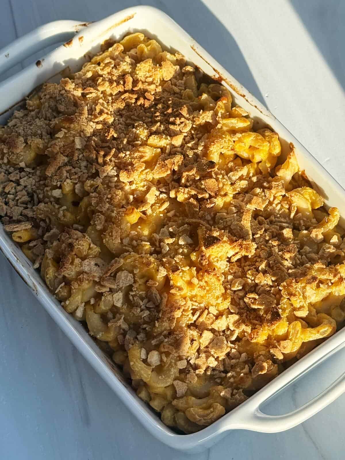 vegan pumpkin mac and cheese