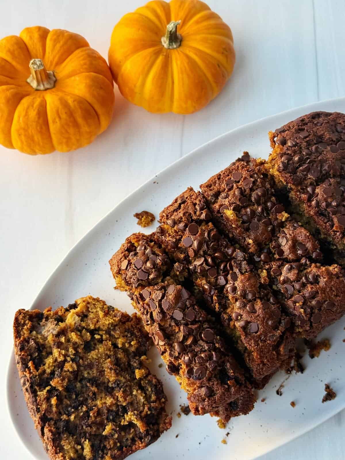 gluten free pumpkin banana bread