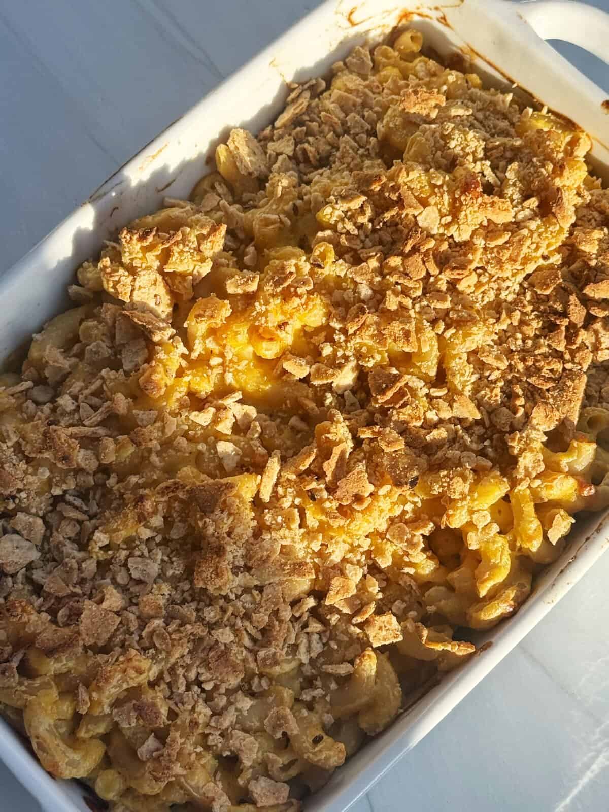 vegan pumpkin mac and cheese