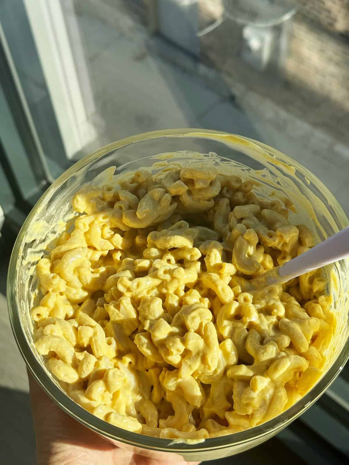 vegan pumpkin mac and cheese