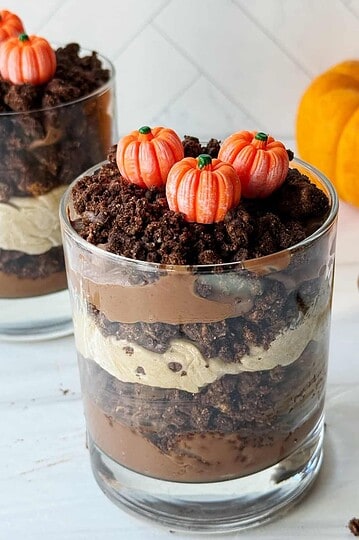 pumpkin patch dirt cups