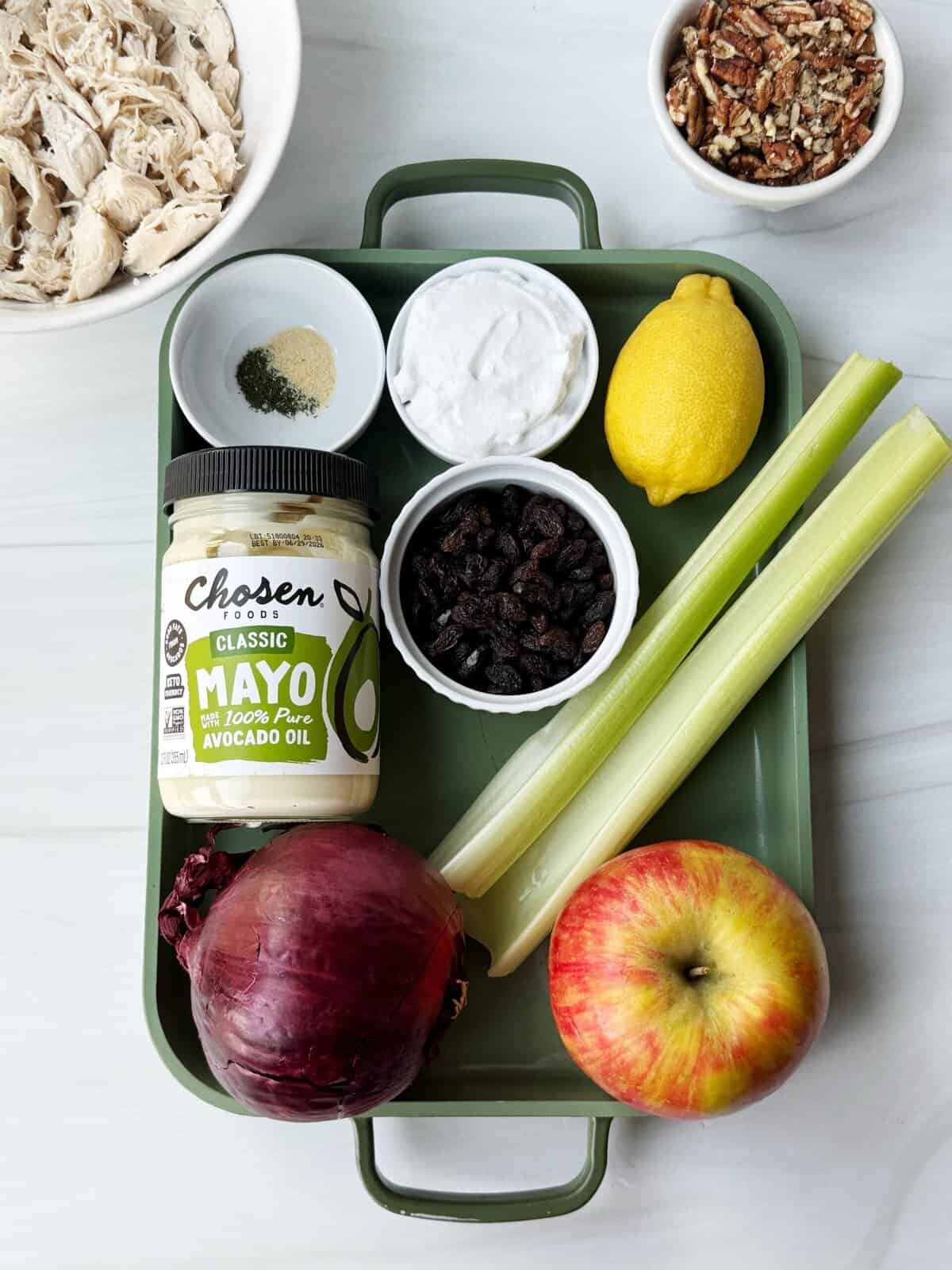 fall chicken salad ingredients