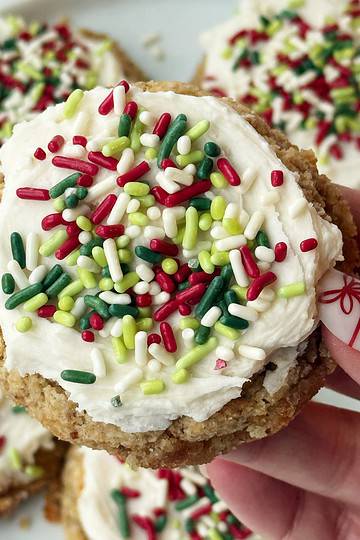 gluten free christmas sugar cookies