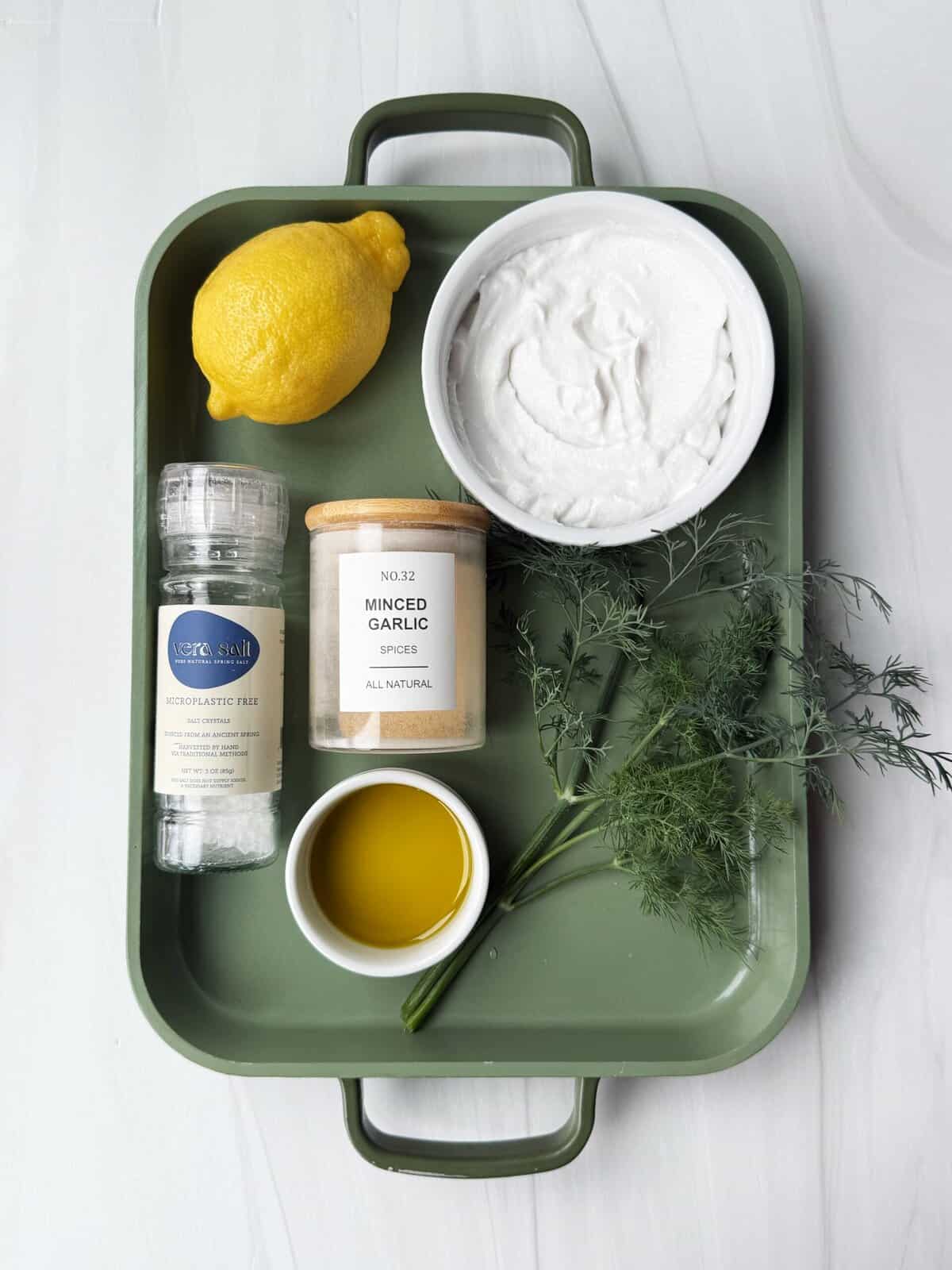 dill yogurt dip ingredients