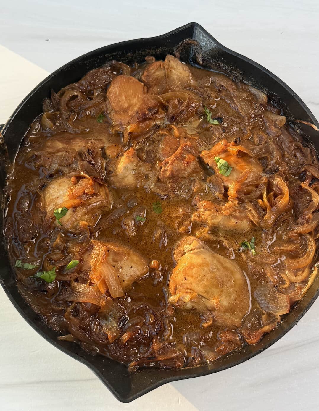 French onion chicken