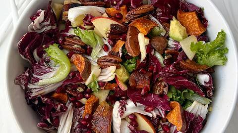 sachin and babi light blue dress Green Goddess Salad Recipe  LeelaLicious