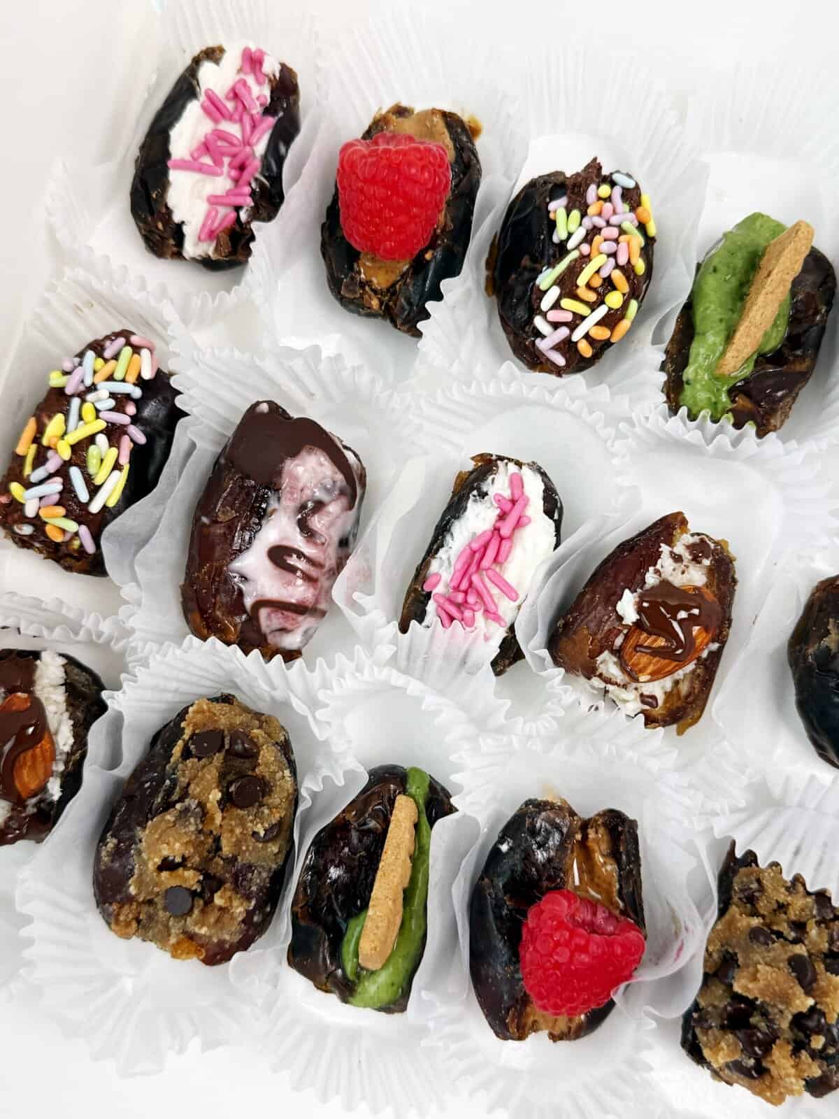 stuffed dates gift box