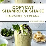 shamrock shake dairy-free pinterest pin