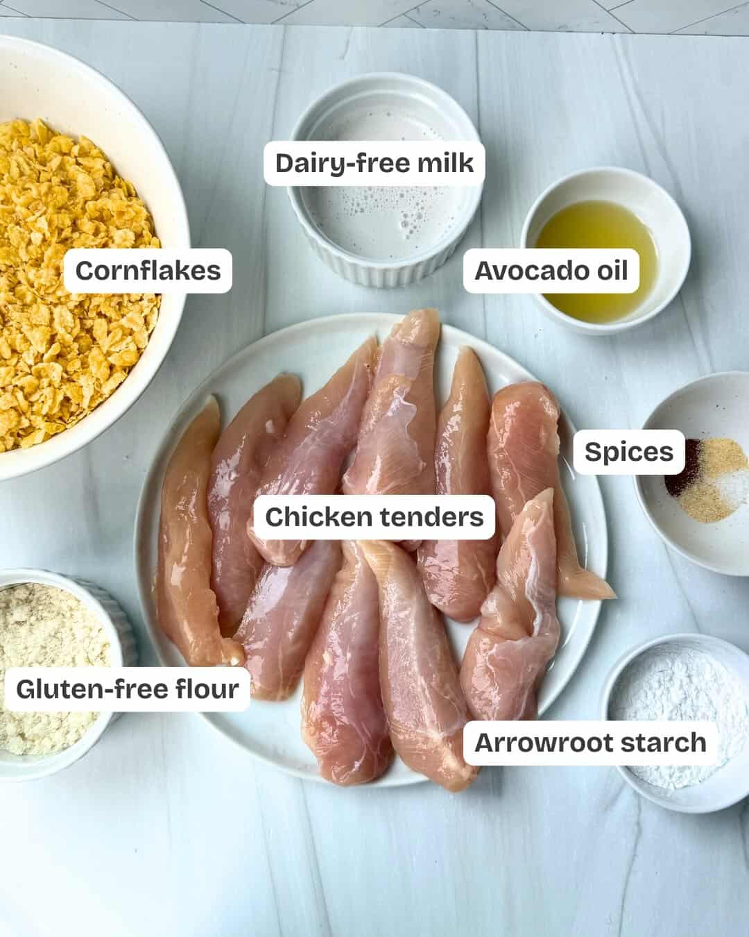 gluten free chicken tenders ingredients 