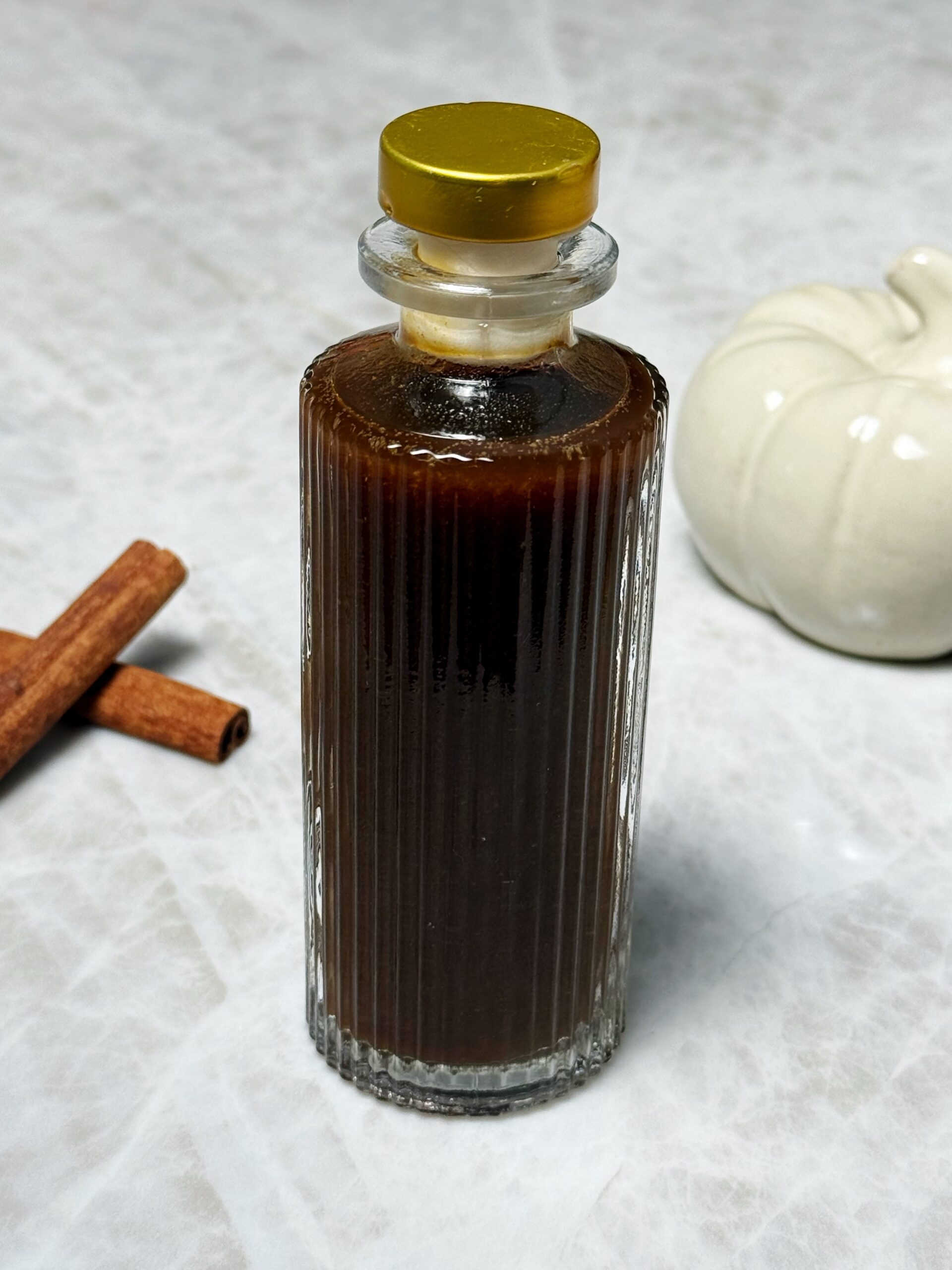 pumpkin pie syrup in a bottle 