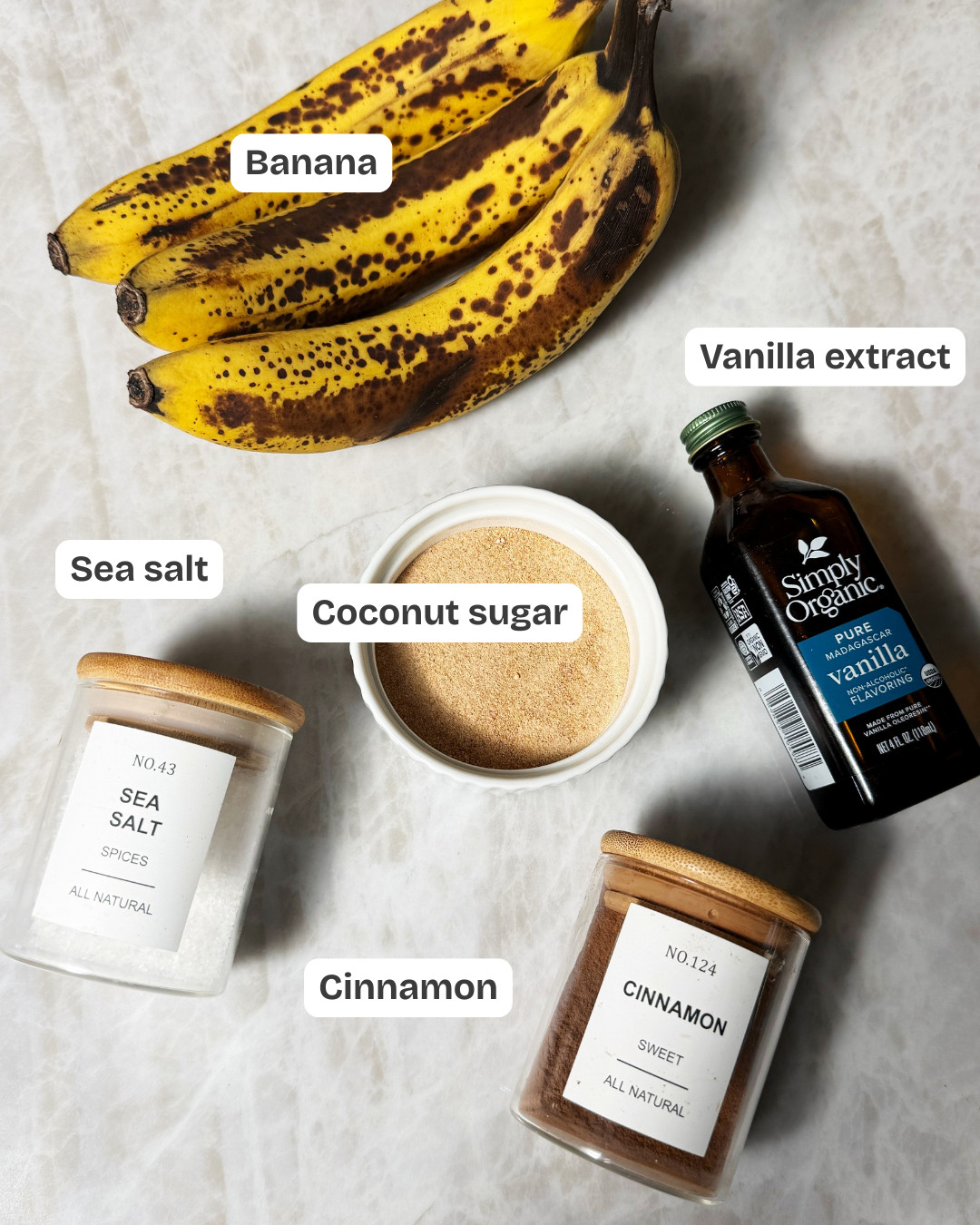banana bread syrup ingredients