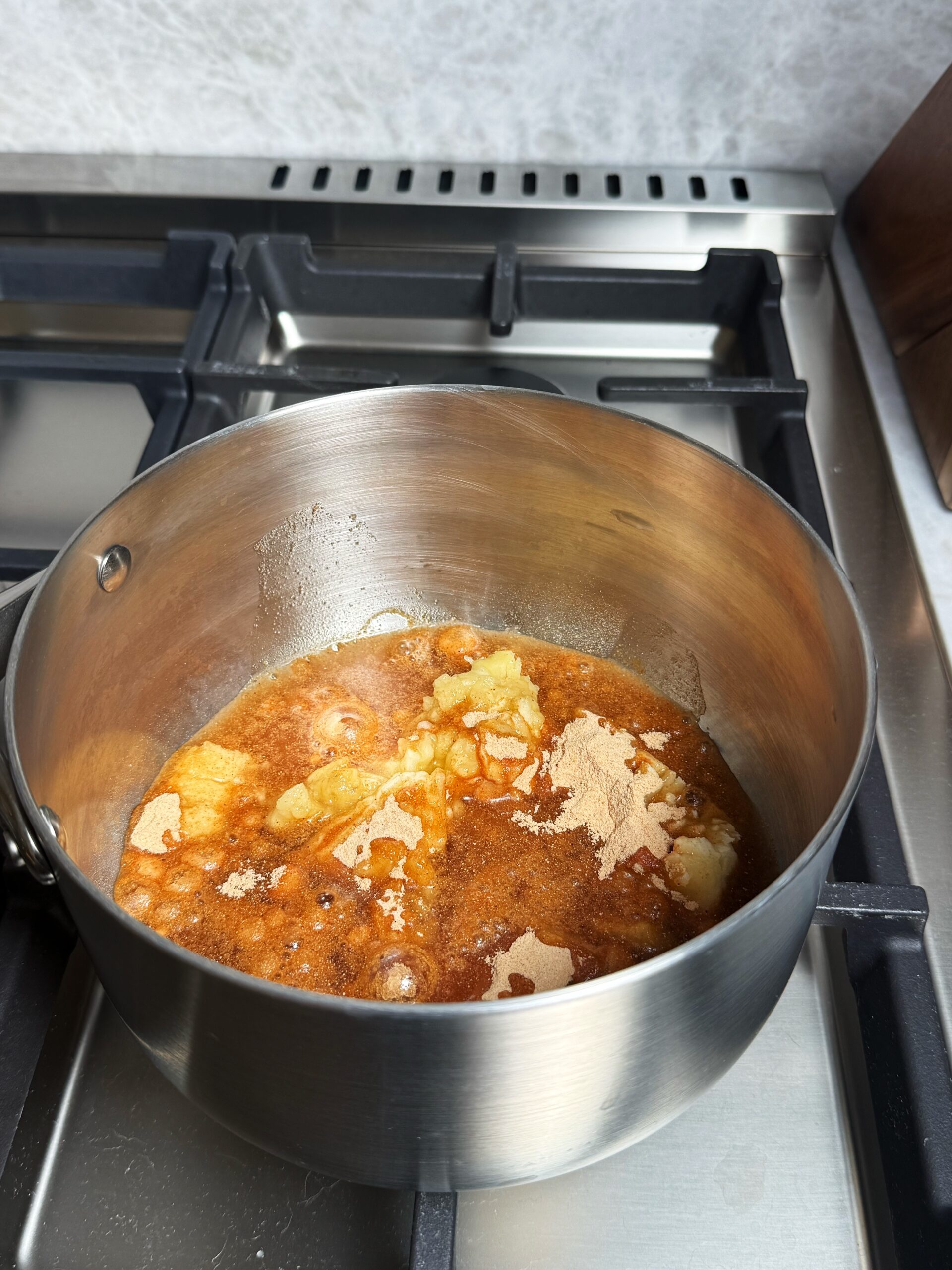 banana bread syrup cooking