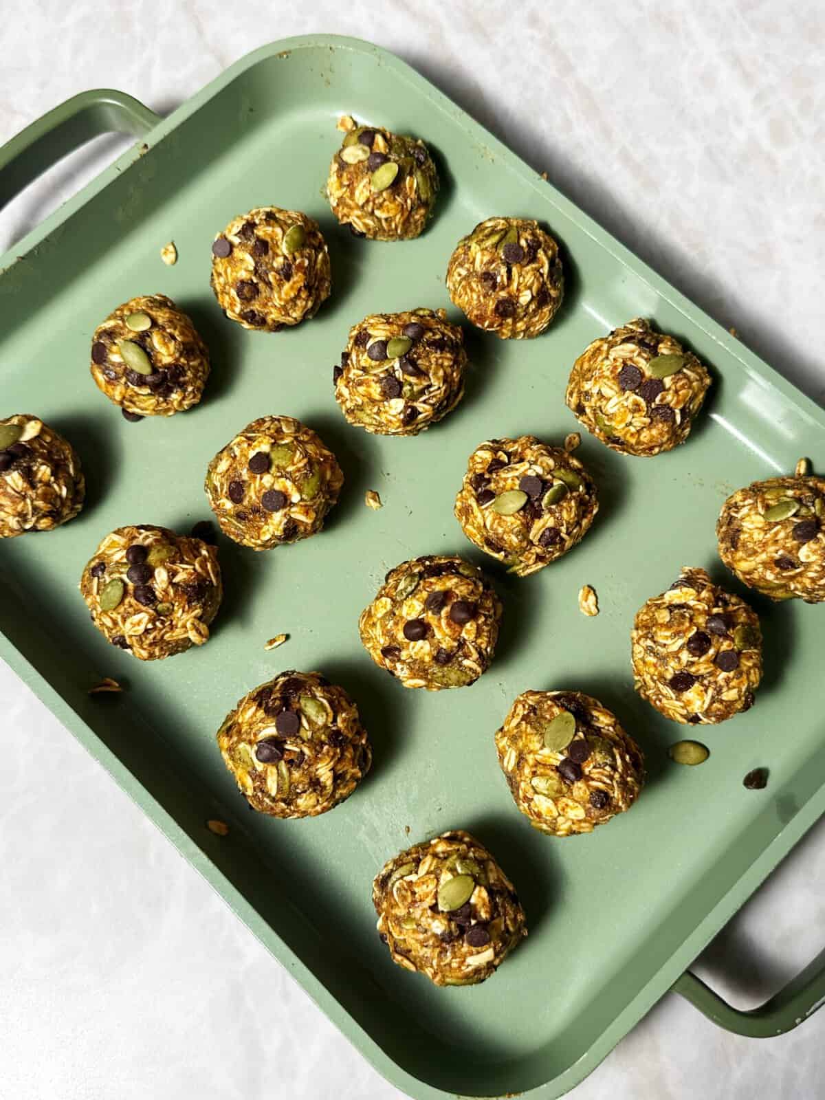 pumpkin energy balls
