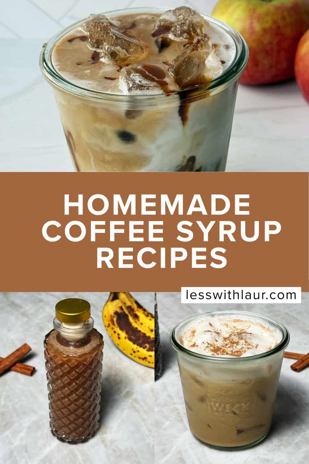 homemade latte syrups