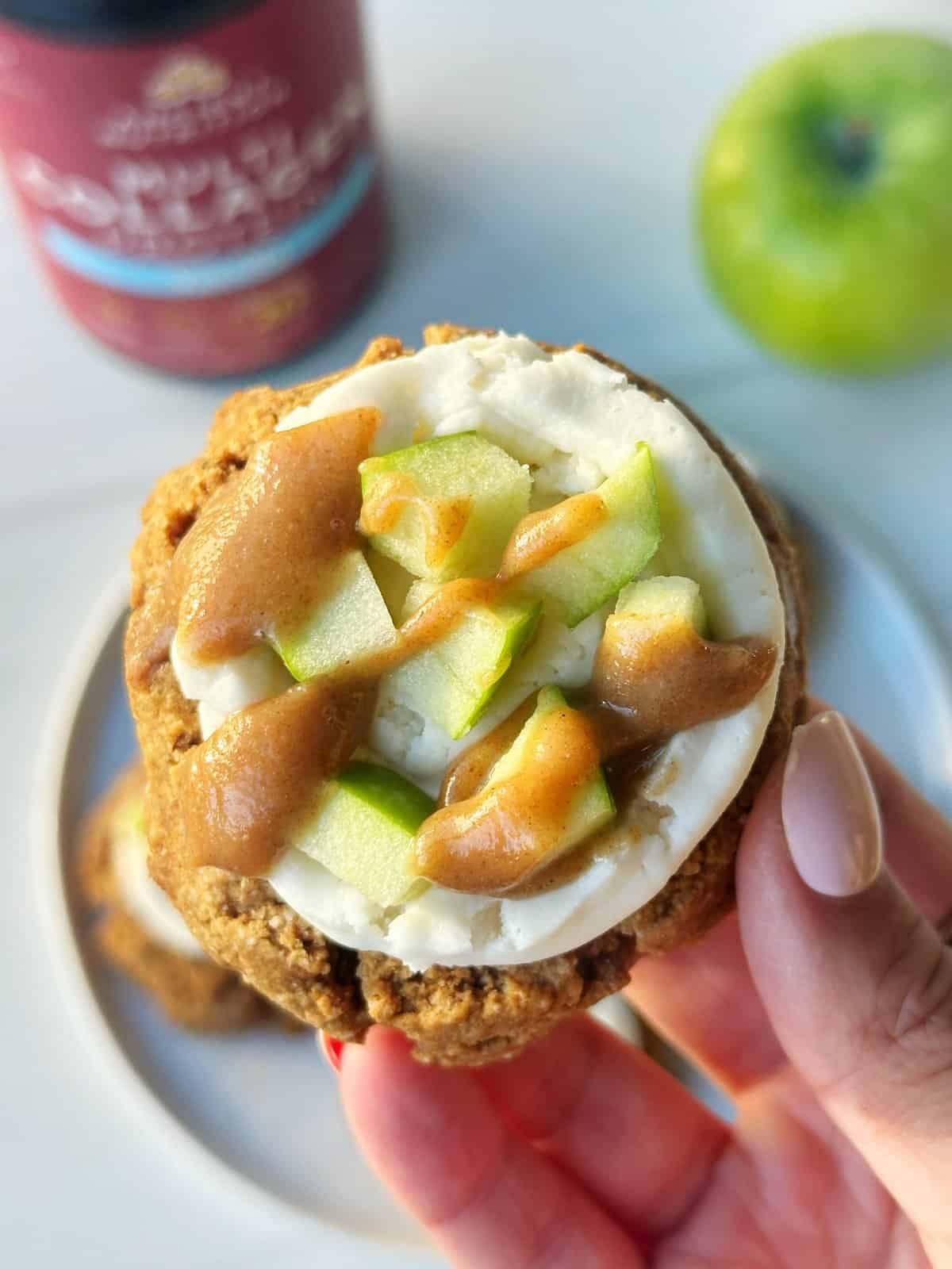 caramel apple cookies 