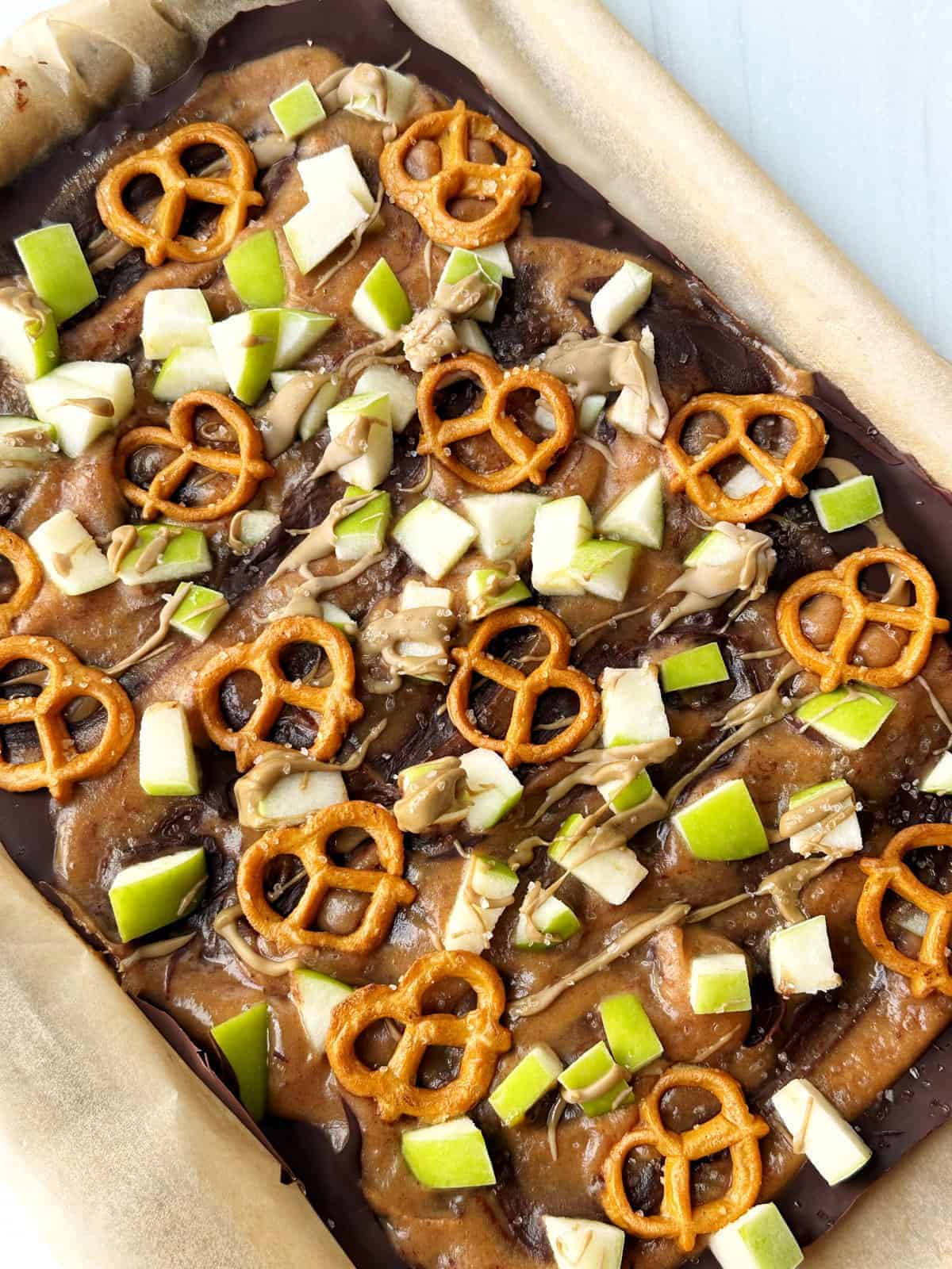 caramel apple bark 