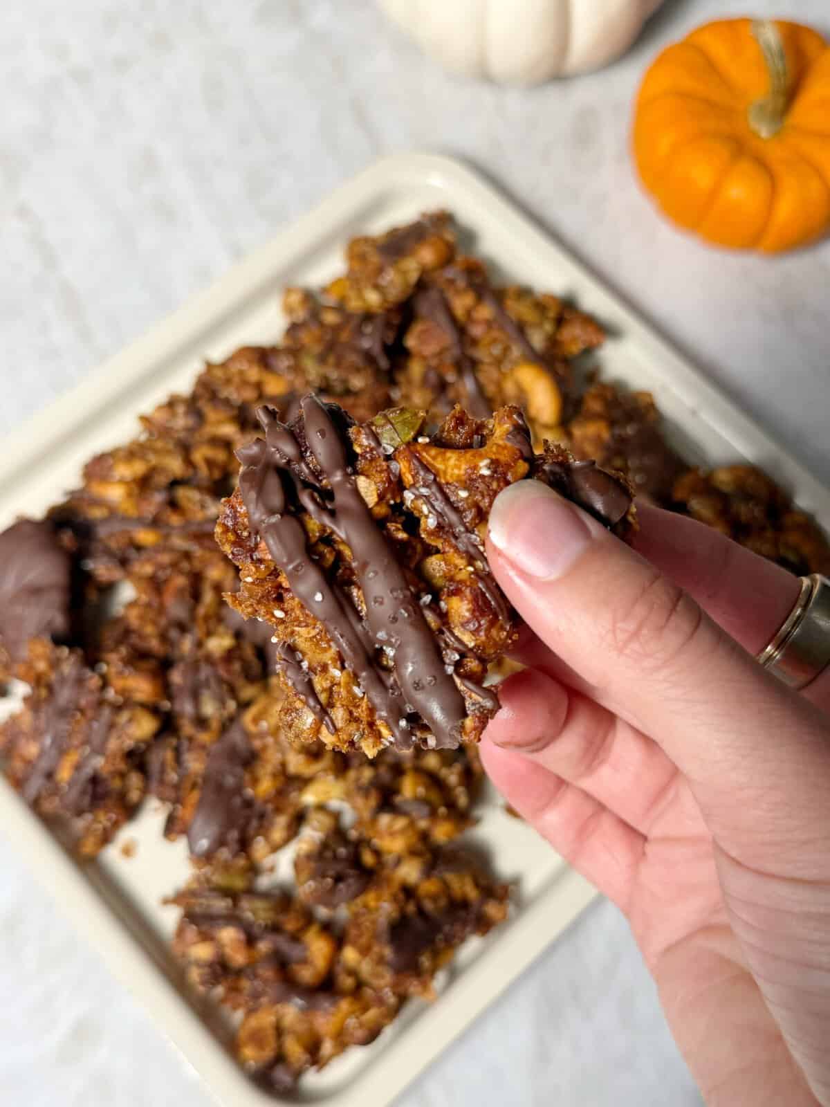 pumpkin spice granola